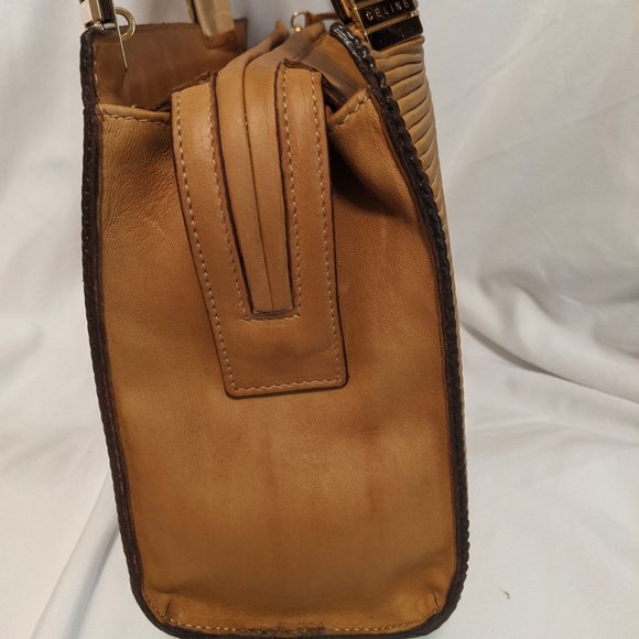 Celine Leather Convertible Handbag - Picture 4 of 15